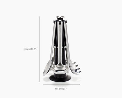 Excel 5-Piece Utensil Carousel Set