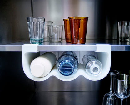 Under-Shelf Bottle Storage Holder
